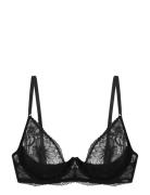 Kikky Non Padded Wired Bra Lingerie Bras & Tops Wired Bras Black Dorin...