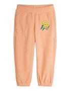 Alpine Flowers Emb Double Brushed Double Napped Fleece Trousers Bottom...