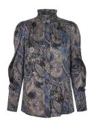 Robertadea Tops Blouses Long-sleeved Black Dea Kudibal