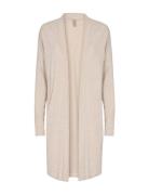 Sc-Biara Tops Knitwear Cardigans Cream Soyaconcept