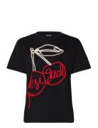 Berlin Tops T-shirts & Tops Short-sleeved Black Desigual