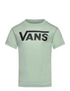 Vans Classic Kids Sport T-shirts Short-sleeved Green VANS