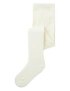 Nmmwakma Wo/Bl Structure Pantyhose Tights Cream Name It