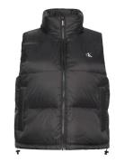 Essential Midweight Puffer Vest Vests Padded Vests Black Calvin Klein ...