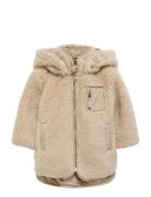 Kmgsascha Life Sherpa Hood Jacket Cp Otw Outerwear Fleece Outerwear Fl...