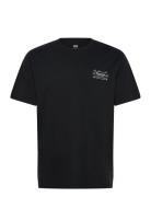Ss Relaxed Fit Tee Eagle Buckl Tops T-shirts Short-sleeved Black Levi'...