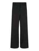 Sc-Daniela Bottoms Trousers Wide Leg Black Soyaconcept