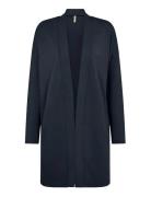 Sc-Banu Tops Knitwear Cardigans Navy Soyaconcept