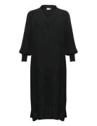 Kcmiriam Ami Dress Knelang Kjole Black Kaffe Curve