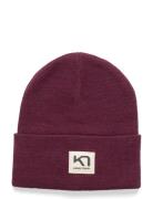 Røthe Beanie Sport Headwear Beanies Burgundy Kari Traa