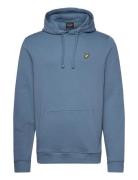 Pullover Hoodie Tops Sweat-shirts & Hoodies Hoodies Blue Lyle & Scott
