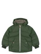 Pu Puff Jacket Fôret Jakke Green Mikk-line