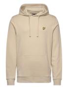 Pullover Hoodie Tops Sweat-shirts & Hoodies Hoodies Beige Lyle & Scott