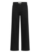 Kabrook Hw Reg Fit Jeans Bottoms Jeans Straight-regular Black Kaffe