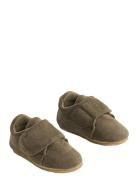 Indoor Shoe Sasha Tøfler Innesko Khaki Green Wheat