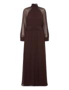Dante6-Rita Bohemian Maxi Dress Maxikjole Festkjole Brown Dante6