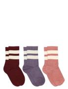 Anker Socks - 3-Pack Socks & Tights Socks Multi/patterned Mp Denmark