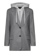 Cmtailor-Hoodie-Blazer Blazers Single Breasted Blazers Grey Copenhagen...