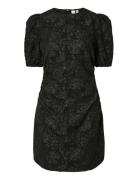 Yashelle Ss Dress - Ka Kort Kjole Black YAS