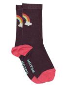 Rainbow Socks Socks & Tights Socks Burgundy Melton