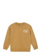 Over D Sweater Backprint Tops Sweat-shirts & Hoodies Sweat-shirts Oran...