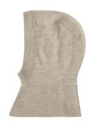 Baby Extra Fine Balaclava Accessories Headwear Balaclava Beige FUB