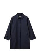 Filippasw Coat Tynn Kåpe Navy Sofie Schnoor