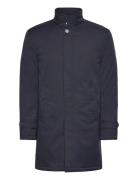 Bs Bedford Slim Fit Coat Tynn Kåpe Navy Bruun & Stengade