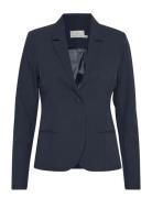 Jillian Blazer Blazers Single Breasted Blazers Blue Kaffe