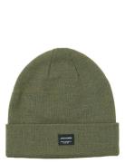 Jacdna Beanie Accessories Headwear Beanies Khaki Green Jack & J S
