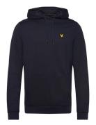 Fly Fleece Hoodie Sport Sweat-shirts & Hoodies Hoodies Navy Lyle & Sco...