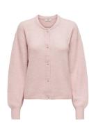 Jdylumi Life L/S Button Cardiga Knt Noos Tops Knitwear Cardigans Pink ...