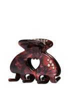Cerys Small Hairclaw Maroon Accessories Hair Accessories Hair Claws Br...