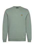 Crew Neck Sweatshirt Tops Sweat-shirts & Hoodies Sweat-shirts Green Ly...