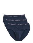 Brief 3-Pack Underbukser Y-frontunderbukser Navy GANT