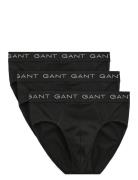 Brief 3-Pack Underbukser Y-frontunderbukser Black GANT