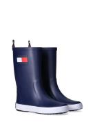 Tommy Hilfiger Flag Rubber Boots Shoes Rubberboots High Rubberboots Bl...