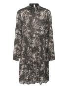 Kalinda Amber Dress Kort Kjole Black Kaffe