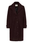 Kaanne Coat Outerwear Coats Winter Coats Brown Kaffe