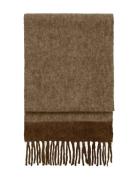 Day Lux Wool Block Scarf Accessories Scarves Winter Scarves Brown DAY ...