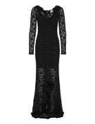 Ashley Lace Dress Maxikjole Festkjole Black Twist & Tango