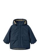 Nmmmarlow Parka Jacket Pb Parkas Jakke Navy Name It