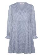 Elna Dress Kort Kjole Grey A-View