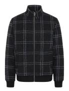 Cfwilke Checked Jacket Tynn Jakke Black Casual Friday