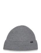 Filippo Accessories Headwear Beanies Grey BOSS