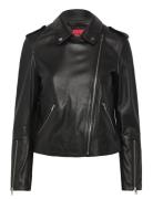 Lujana Skinnjakke Skinnjakke Black HUGO