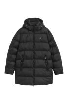 Active Cloud Mid Length Jkt Fôret Jakke Black GANT