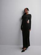 Only - Maxikjoler - Black - Onlmay Life L/S Maxi Dress Jrs Now - Kjole...