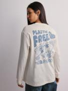 The North Face - Langermede topper - White - W Nature L/S Tee - Topper...