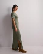 Pieces - Grønn - Pcsofia Ss T-Shirt Maxi Dress Noos